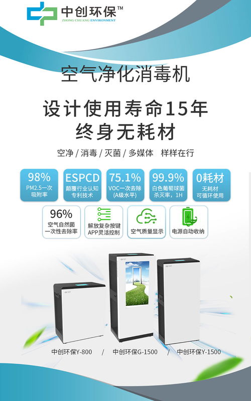 中创芯净空气消毒广告机 为2021厦门跨境电商展呼吸安全护航